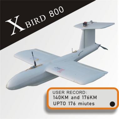 XUWING FPV Aircraft XBIRD800 Single pusher kits+Electornic Combo