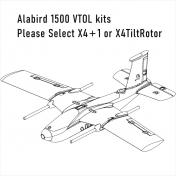 Albabird-XL 1500MM VTOL Airframe kits