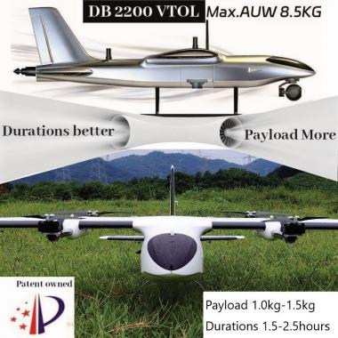 XUWING DB2200 VTOL Plane 4+1 PNP Combo