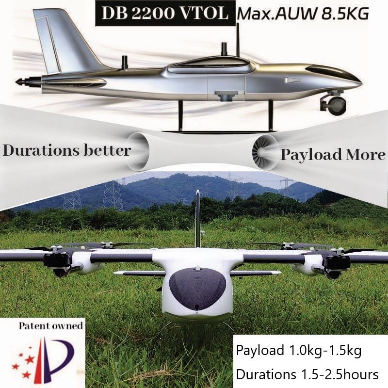 XUWING DB2200 VTOL Plane 4+1 PNP Combo
