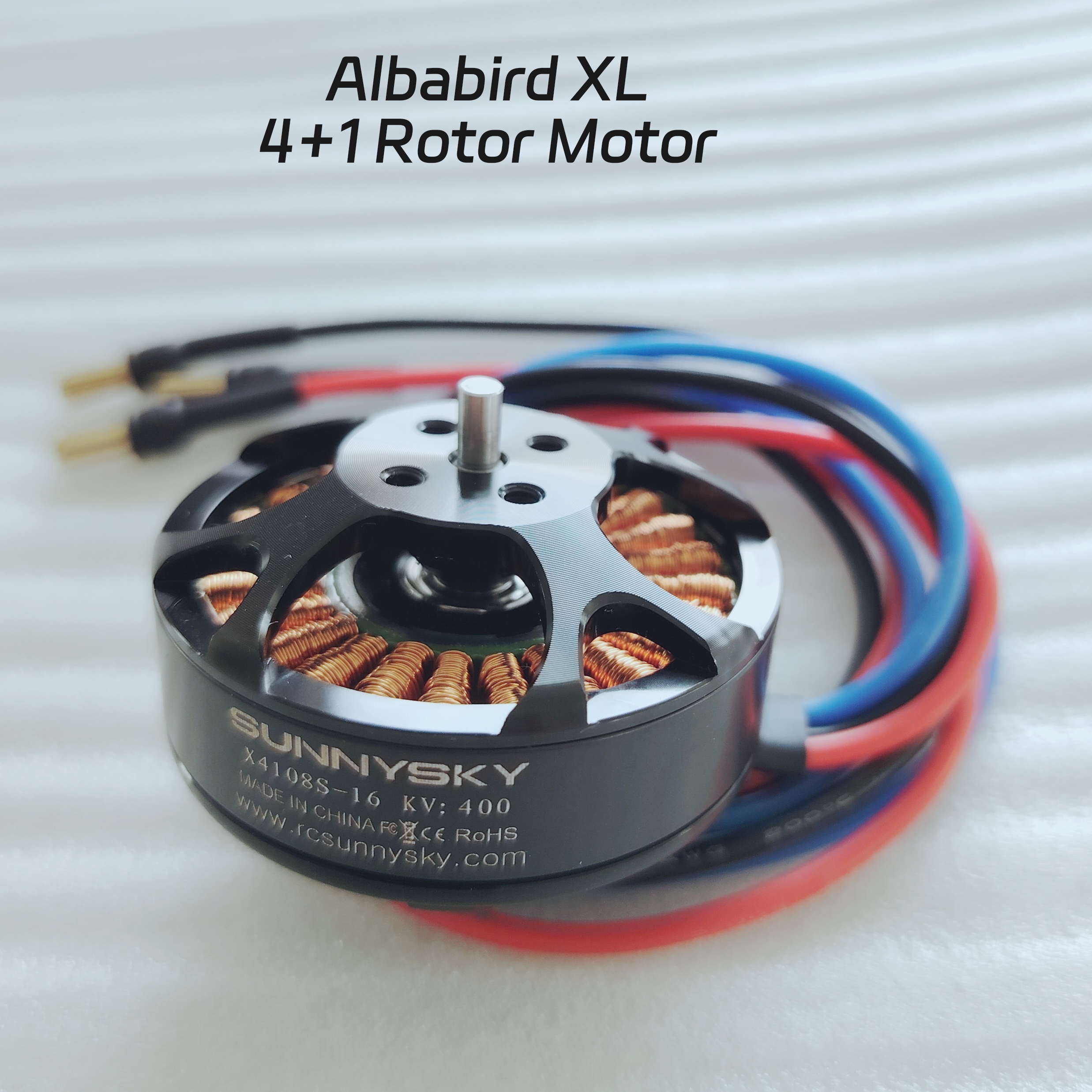 New Rotor Motor X4108 KV400 for Albabird XL